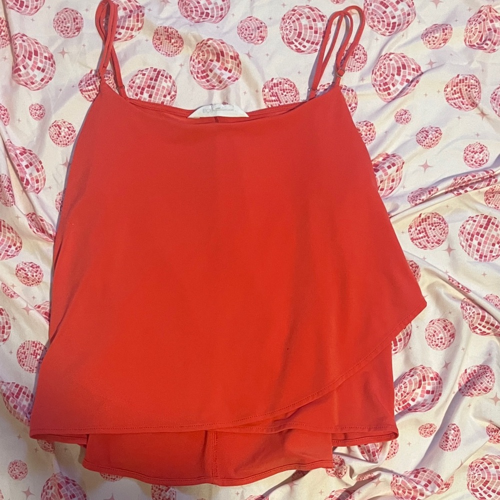 BCBGeneration red pink Layered Camisole